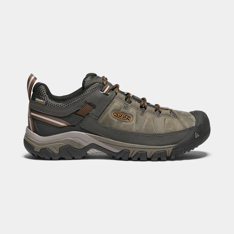 Discount Keen Targhee III Waterproof Mens Hiking Shoes Olive/Black (2356-TLKGM)